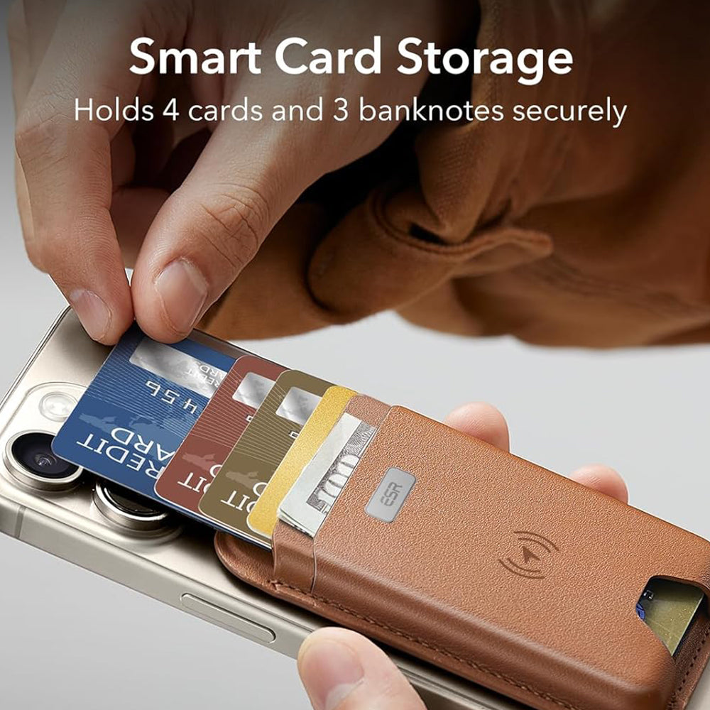 Denarnica Magsafe, ESR, Classic Geo, Rjava