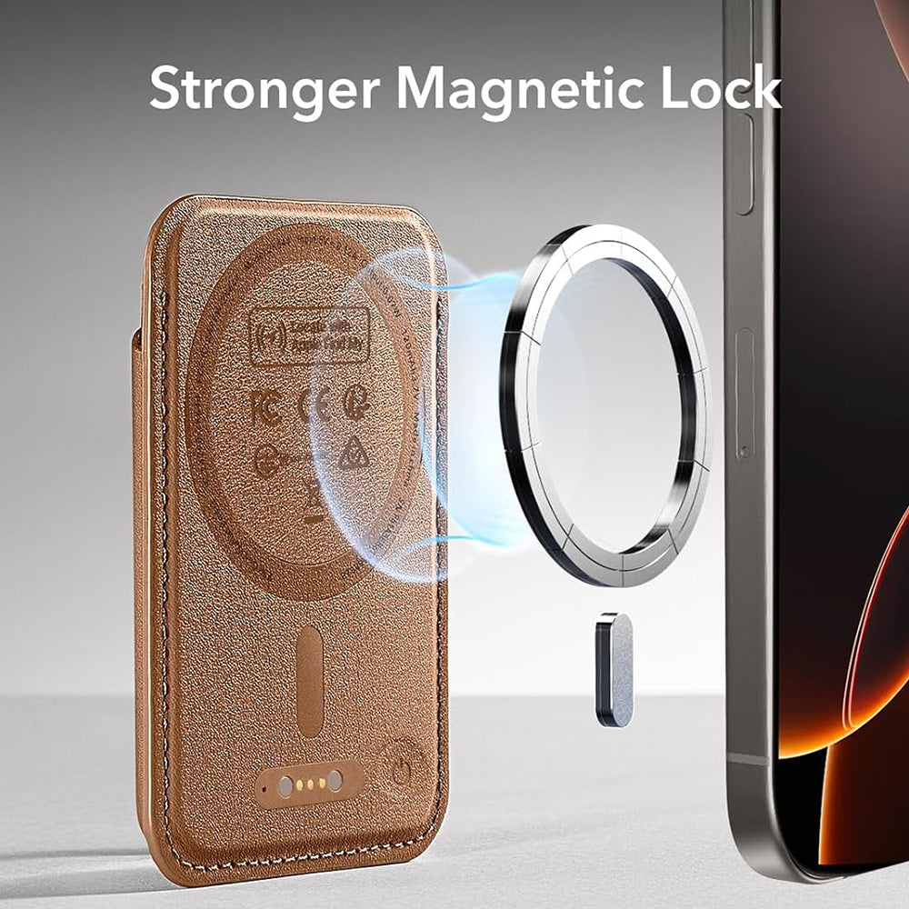 Denarnica Magsafe, ESR, Classic Geo, Rjava