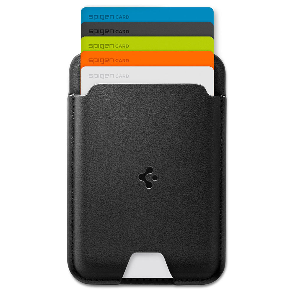 Denarnica MagSafe, Spigen, Valentinus MagFit, Črna AFA11337