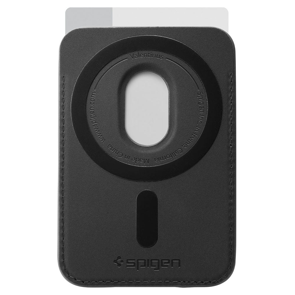 Denarnica MagSafe, Spigen, Valentinus MagFit, Črna AFA11337