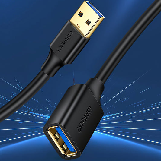 Podaljšek USB 3.0 UGREEN US129, 1m, črn