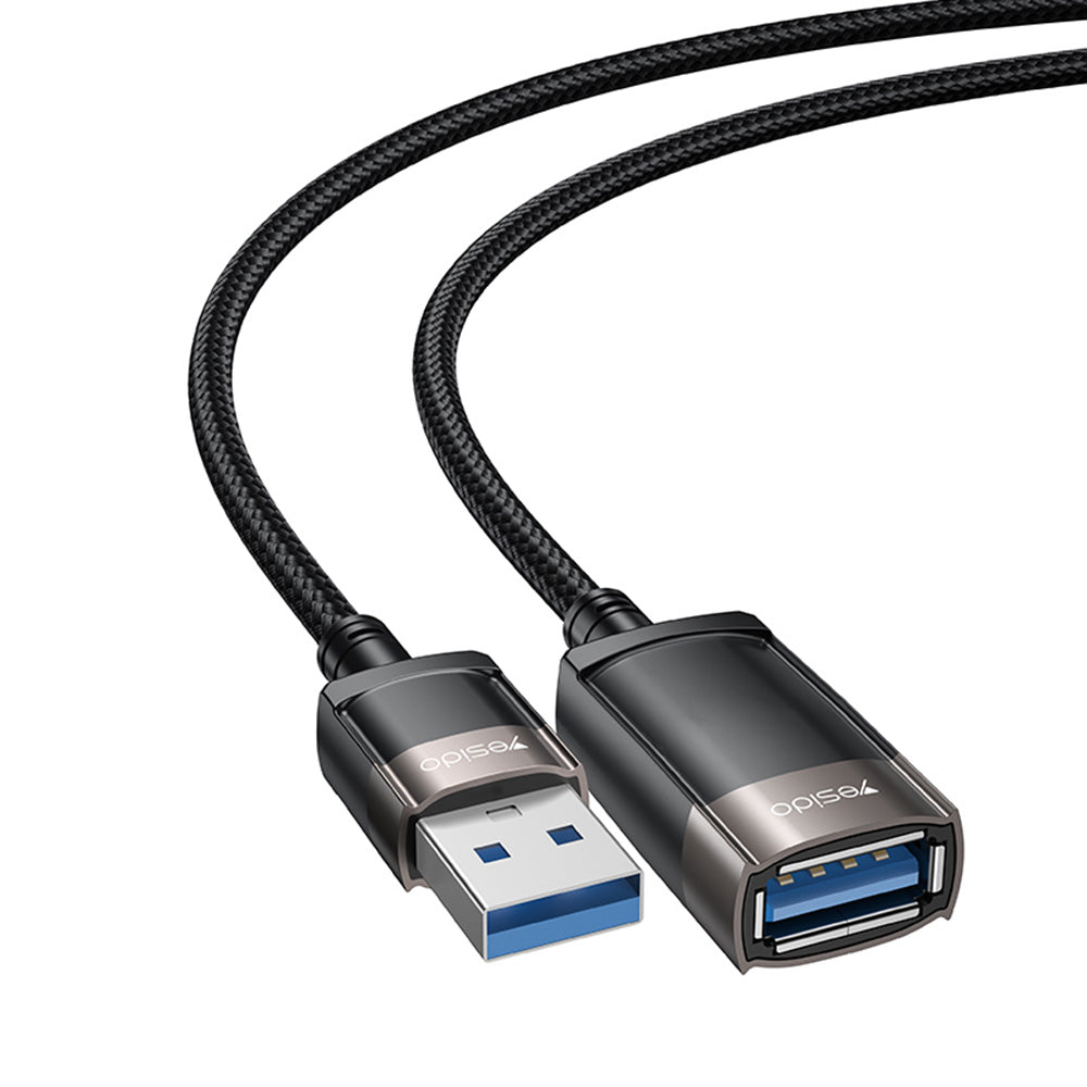 USB podaljšek Yesido GS26, 1.5m, Siv