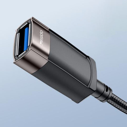 USB podaljšek Yesido GS26, 1.5m, Siv