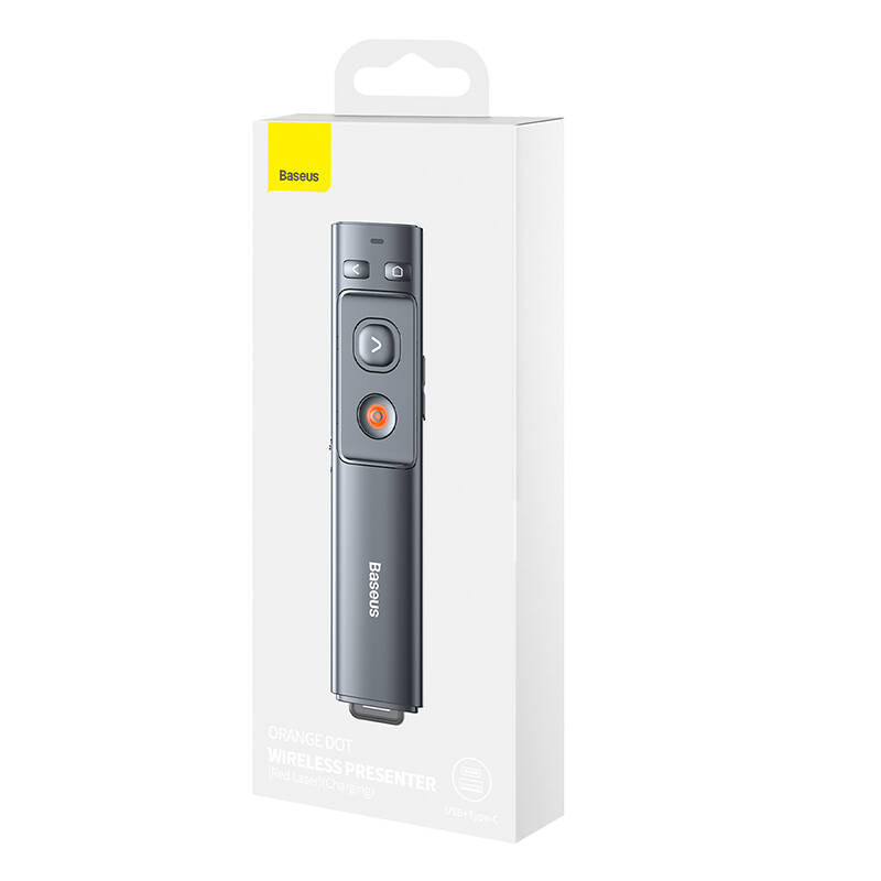 Presenter Wireless Baseus Orange Dot, Siv WKCD000013