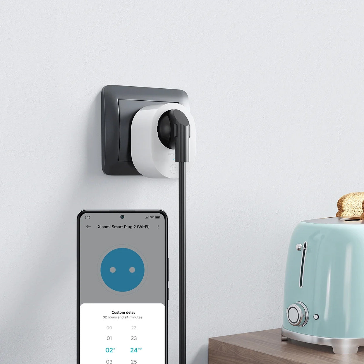 Vtičnica Xiaomi Mi Smart 2, Wi-Fi BHR6868EU
