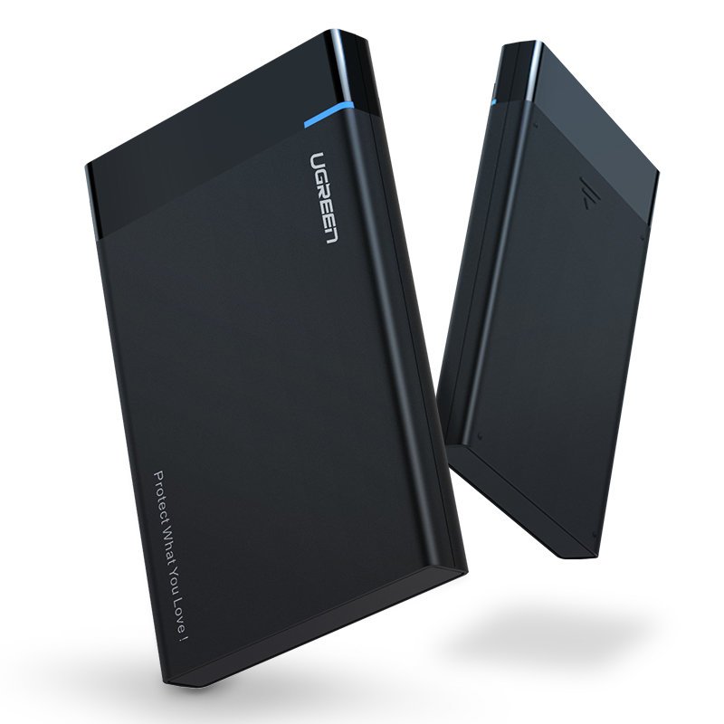 Nosilec UGREEN US221 za HDD / SSD SATA 2.5inch, USB 3.2, Črn