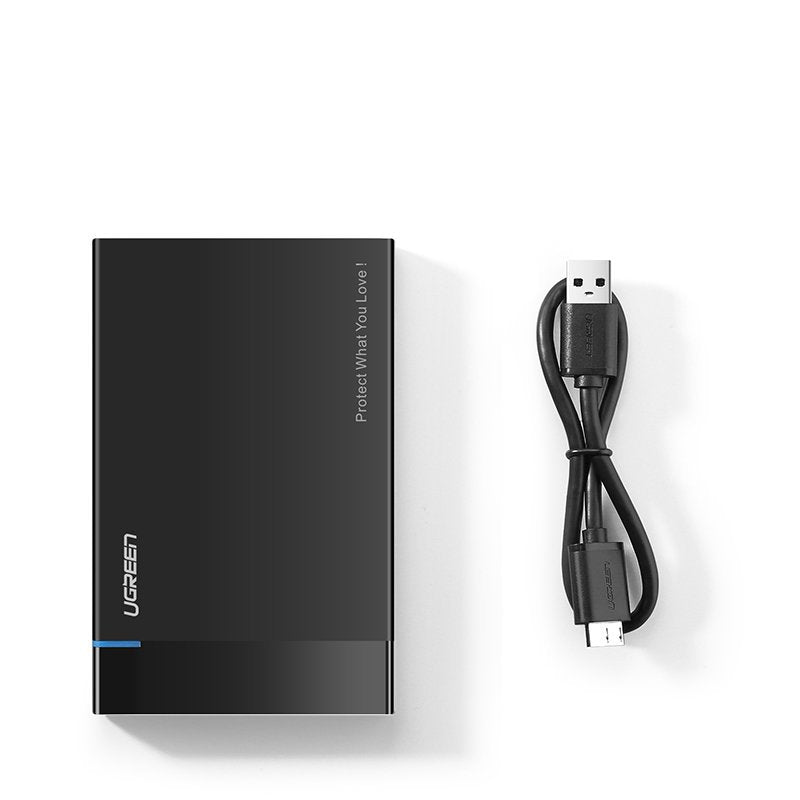 Nosilec UGREEN US221 za HDD / SSD SATA 2.5inch, USB 3.2, Črn