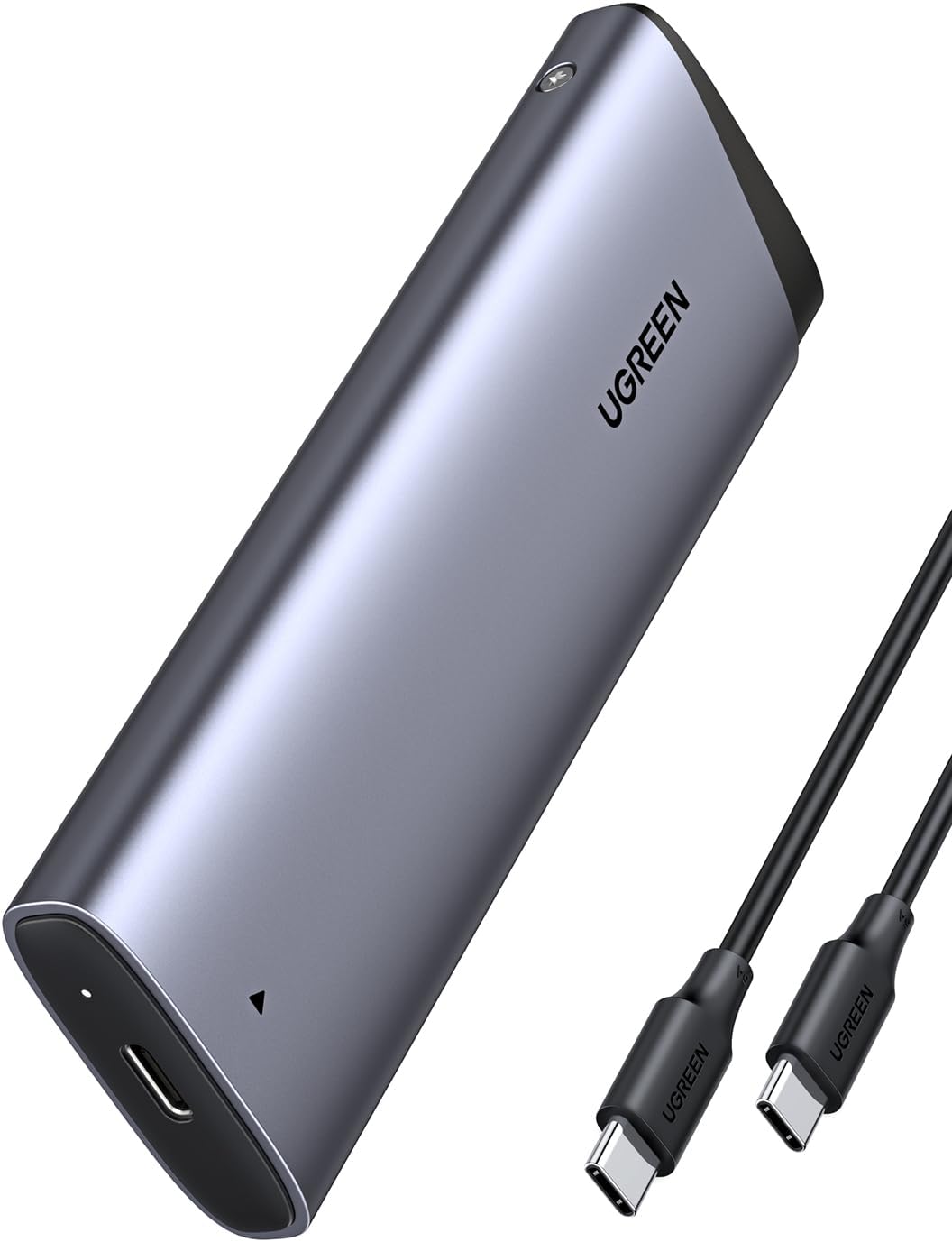 Nosilec UGREEN CM767 za SSD M.2 NVMe, Siv