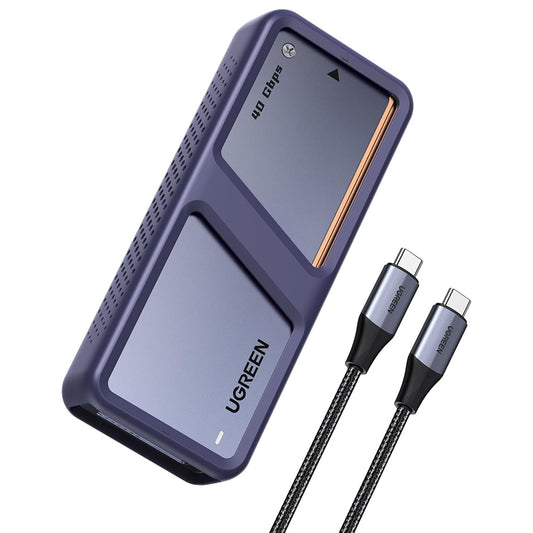 Nosilec UGREEN D703 (65727) za SSD M.2 NVMe, črn