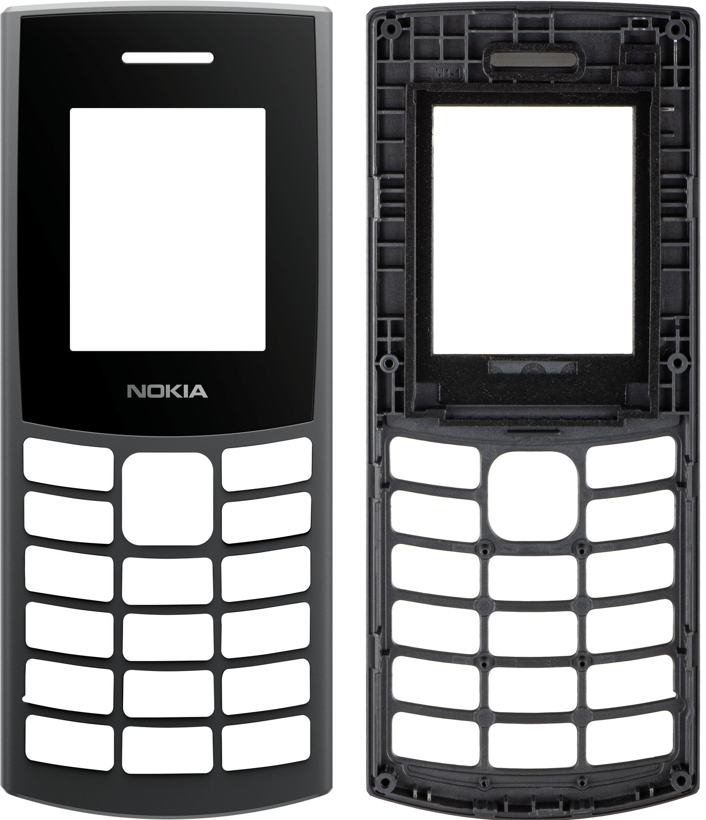 Sprednji pokrov za Nokia 105 4G 2nd Edition, Charcoal