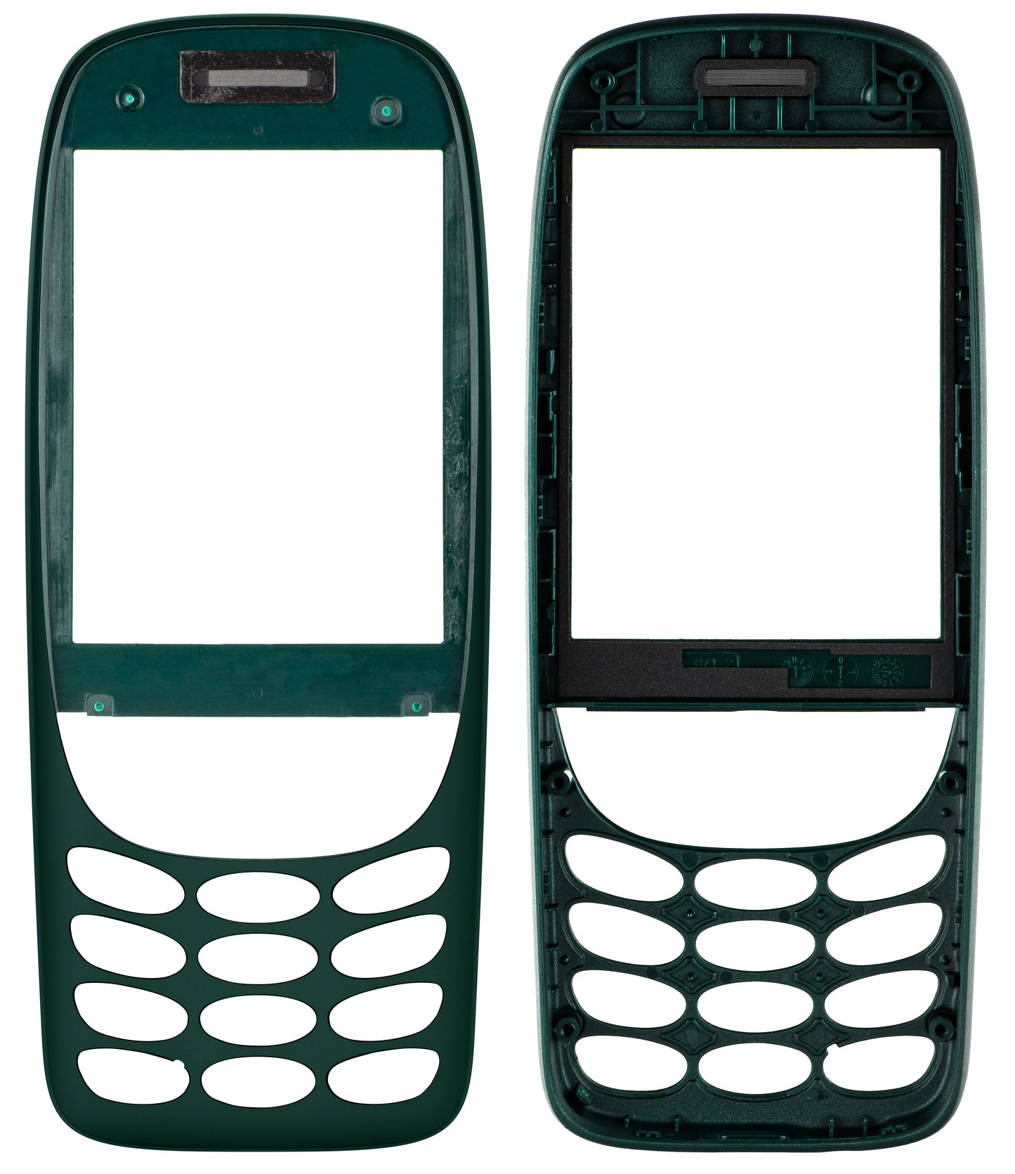 Sprednji pokrov za NOKIA 6310 (2024), zelen