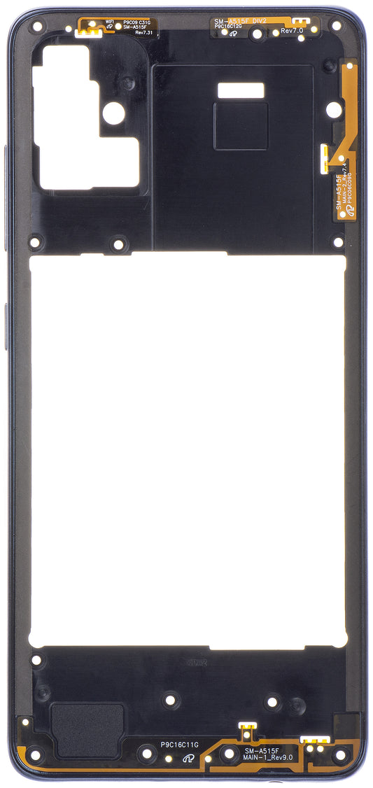 Samsung Galaxy A51 A515 Polovični ovitek Samsung Galaxy A51 A515, črn