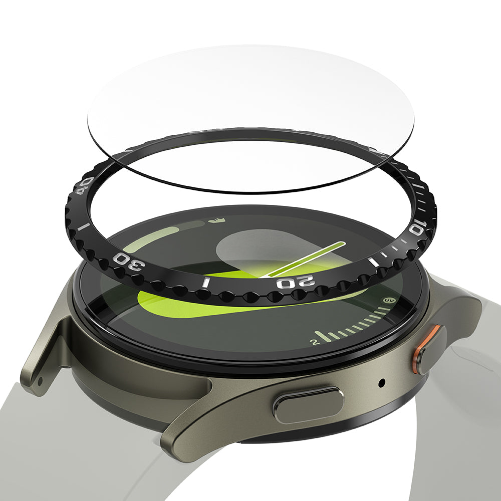 Okvir za zaščito Ringke Styling za Samsung Galaxy Watch7 40mm, Model 6, Črn