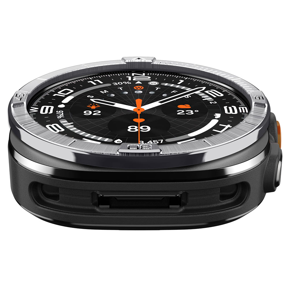 Zaščitni okvir Spigen Tune Pilot za Samsung Galaxy Watch Ultra2, srebrn ACS11616