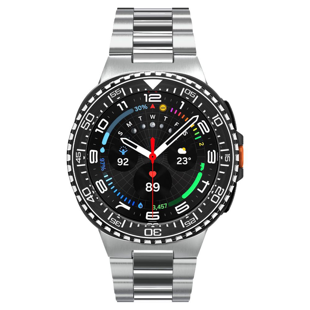 Okvir za zaščito Spigen Tune Pro Diver za Samsung Galaxy Watch8 Classic, črn ACS10016