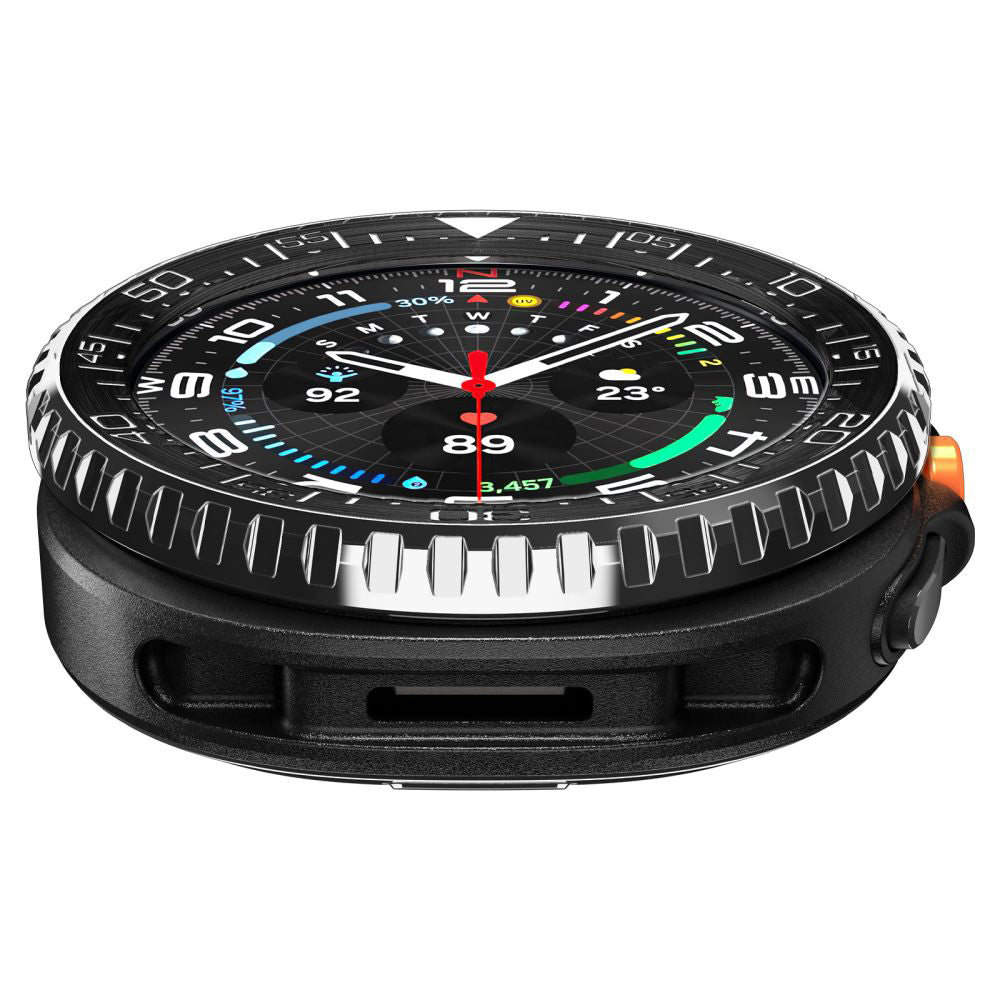 Okvir za zaščito Spigen Tune Pro Diver za Samsung Galaxy Watch8 Classic, črn ACS10016