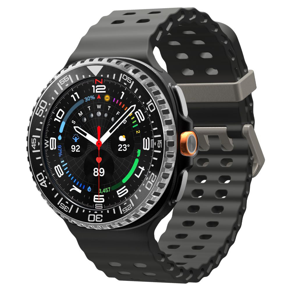 Okvir za zaščito Spigen Tune Pro Diver za Samsung Galaxy Watch8 Classic, črn ACS10016