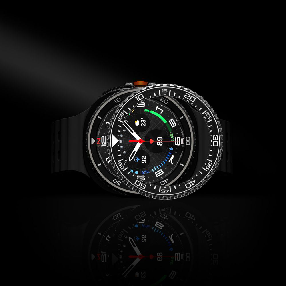 Okvir za zaščito Spigen Tune Pro Diver za Samsung Galaxy Watch8 Classic, črn ACS10016