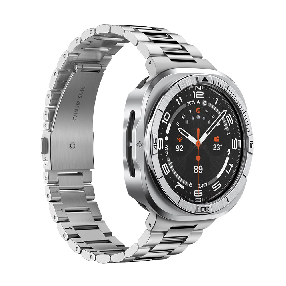 Zaščitni okvir Spigen Tune Pro Pilot za Samsung Galaxy Watch Ultra2, srebrn ACS11618