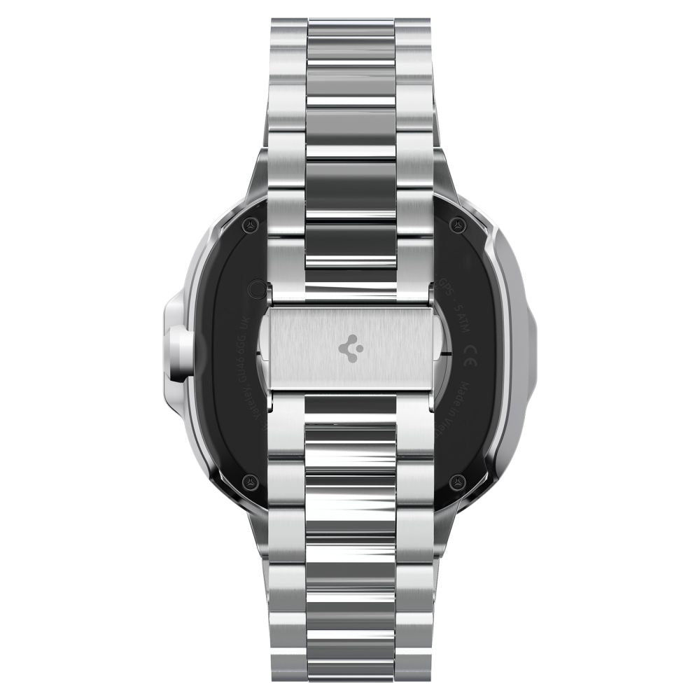 Zaščitni okvir Spigen Tune Pro Pilot za Samsung Galaxy Watch8 Classic, Srebrn ACS10017