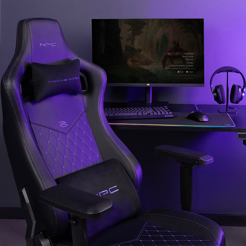 Gaming stol Proove NPC, Črno Vijolična GCNP0001017