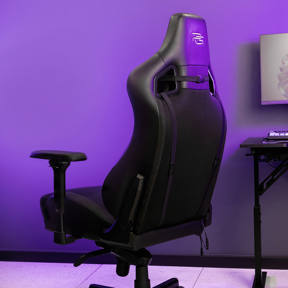 Gaming stol Proove Warrior, Črn GCWR0001011
