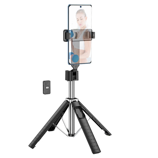 HOCO K18 Selfie palica Bluetooth, univerzalna, črna