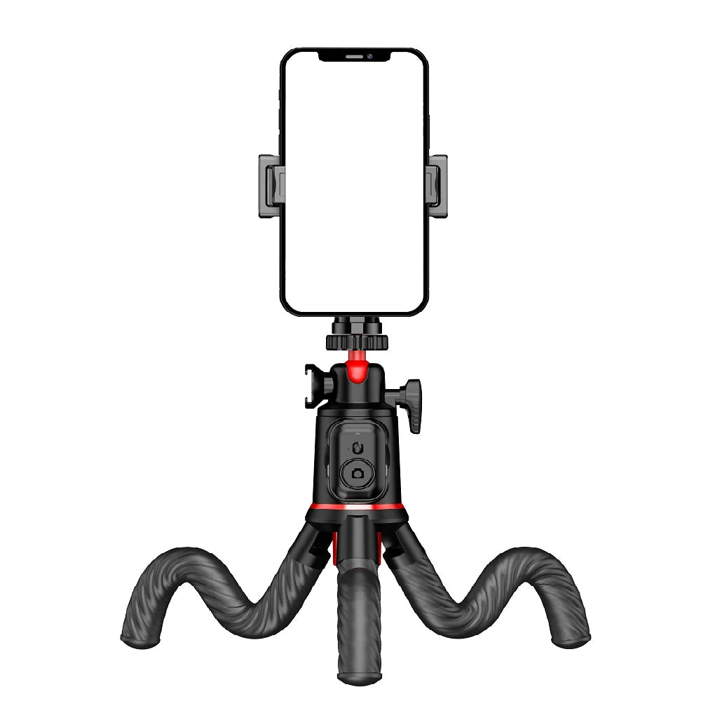 Selfie Stick Bluetooth Techsuit C03, Univerzalen, Črn