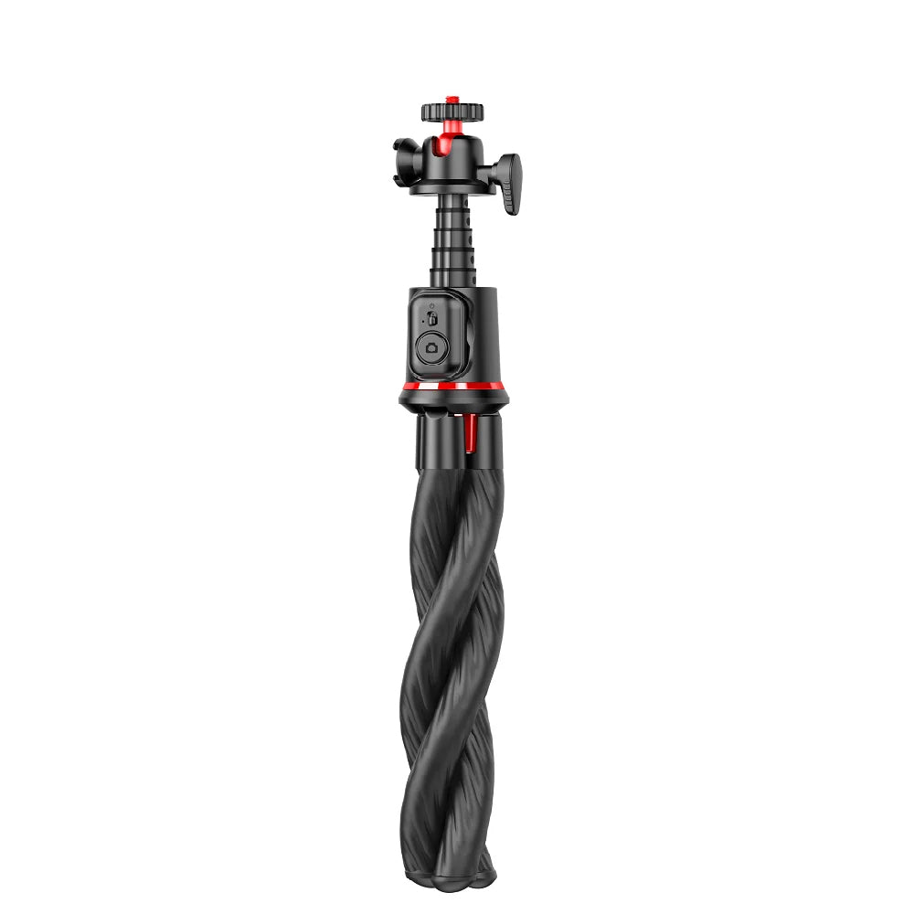 Selfie Stick Bluetooth Techsuit C03, Univerzalen, Črn