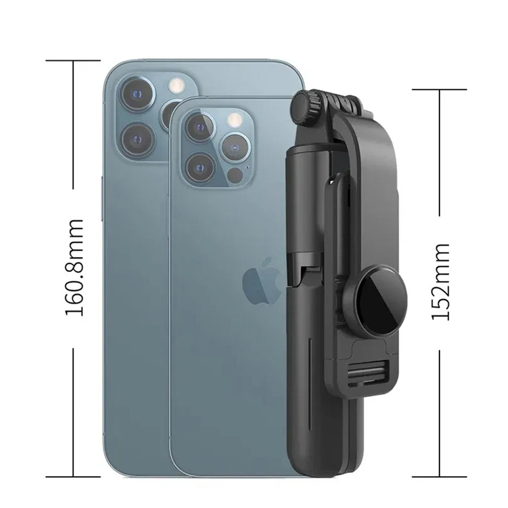 Selfie Stick Bluetooth Techsuit L11, Univerzalen, Črn