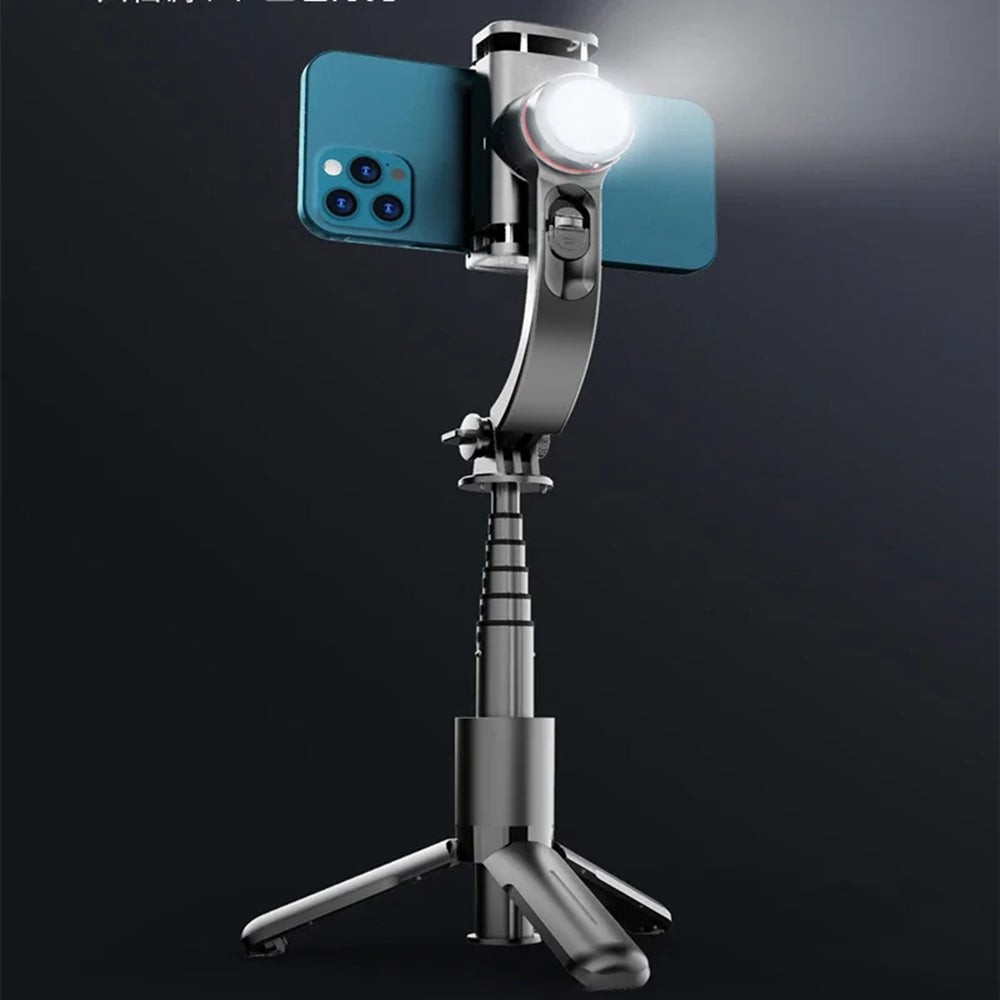 Selfie Stick Bluetooth Techsuit L18sMini, Univerzalen, Črn
