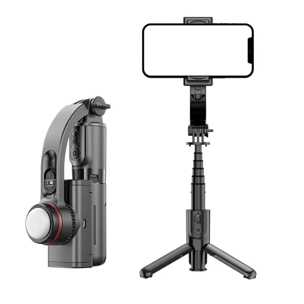 Selfie Stick Bluetooth Techsuit L18sMini, Univerzalen, Črn