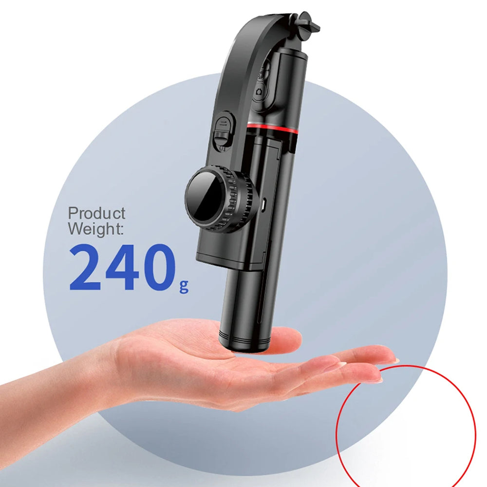Selfie Stick Bluetooth Techsuit L19, Univerzalen, Črn
