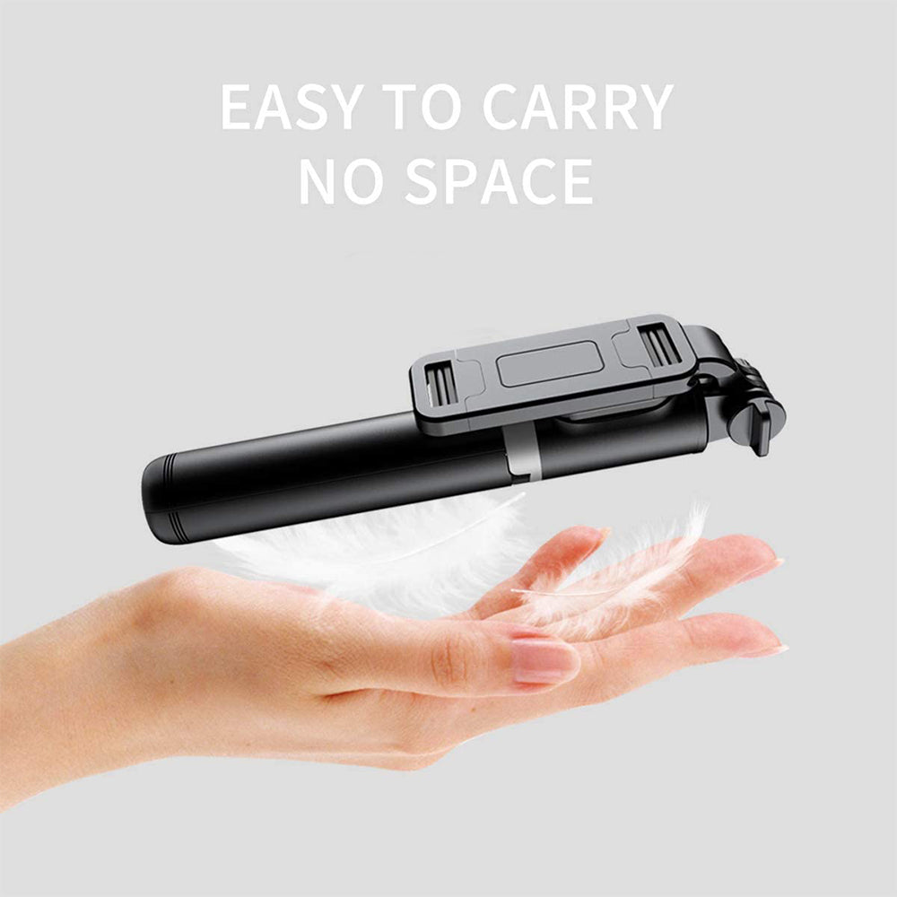 Selfie Stick Bluetooth Techsuit Q01, Univerzalni, Bel
