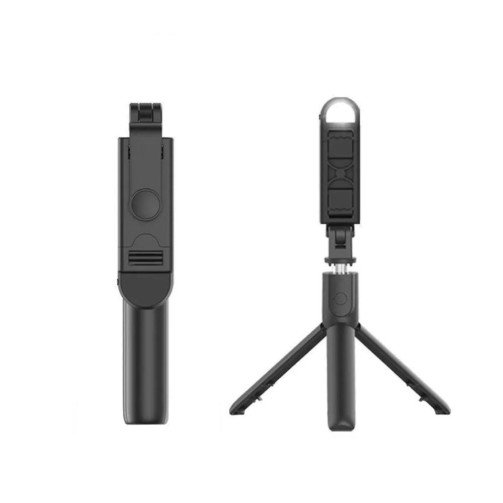 Selfie Stick Bluetooth Techsuit S05-S, Univerzalen, Črn