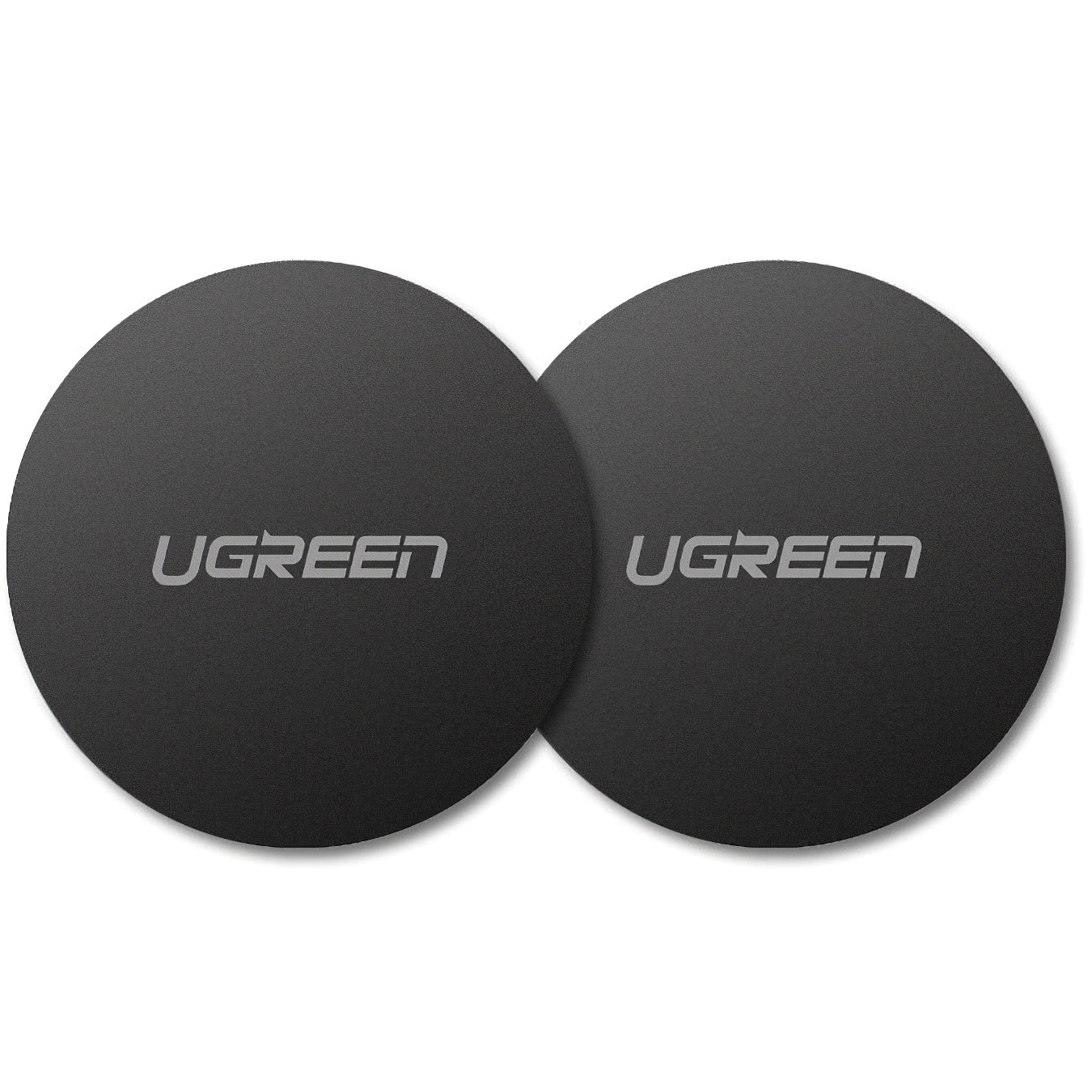 Kovinska nalepka UGREEN, Set 2 kosa, Črna