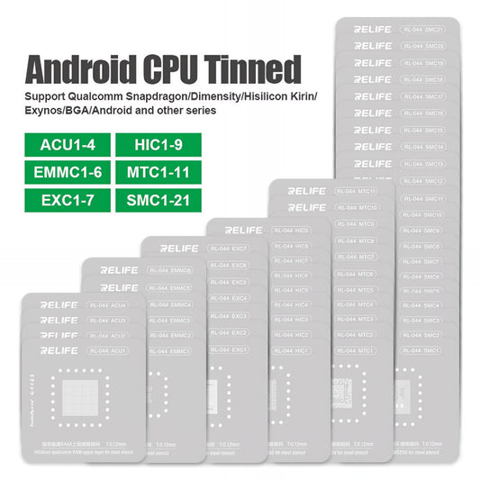 BGA Stencil Relife RL-044 for Android CPU
