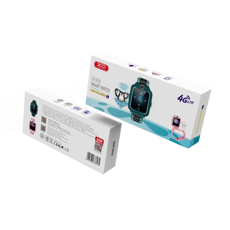 Pametna ura XO Design Kids H110, Roza
