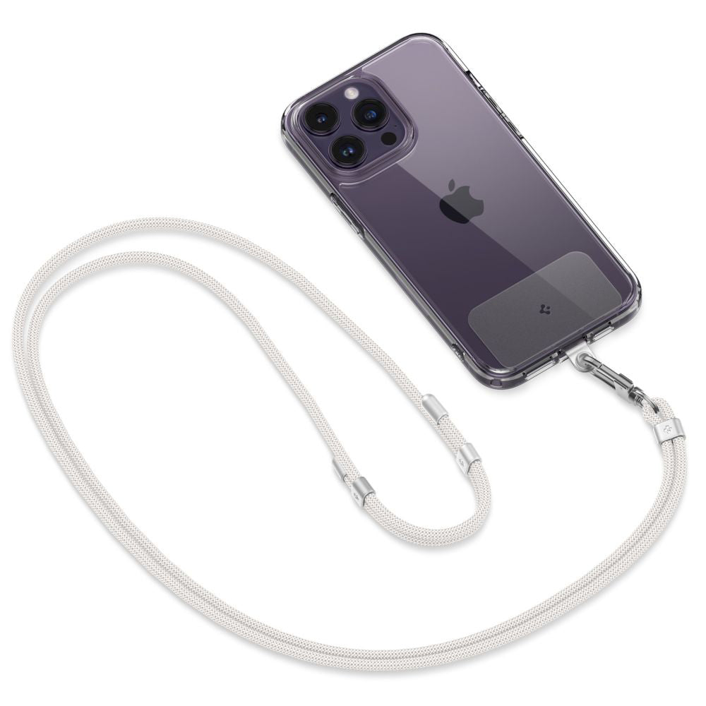 Vrvica za telefon Spigen Link, Bela