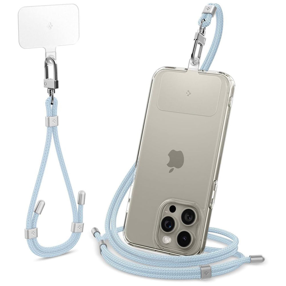 Vrvica za telefon Spigen Link, Modra