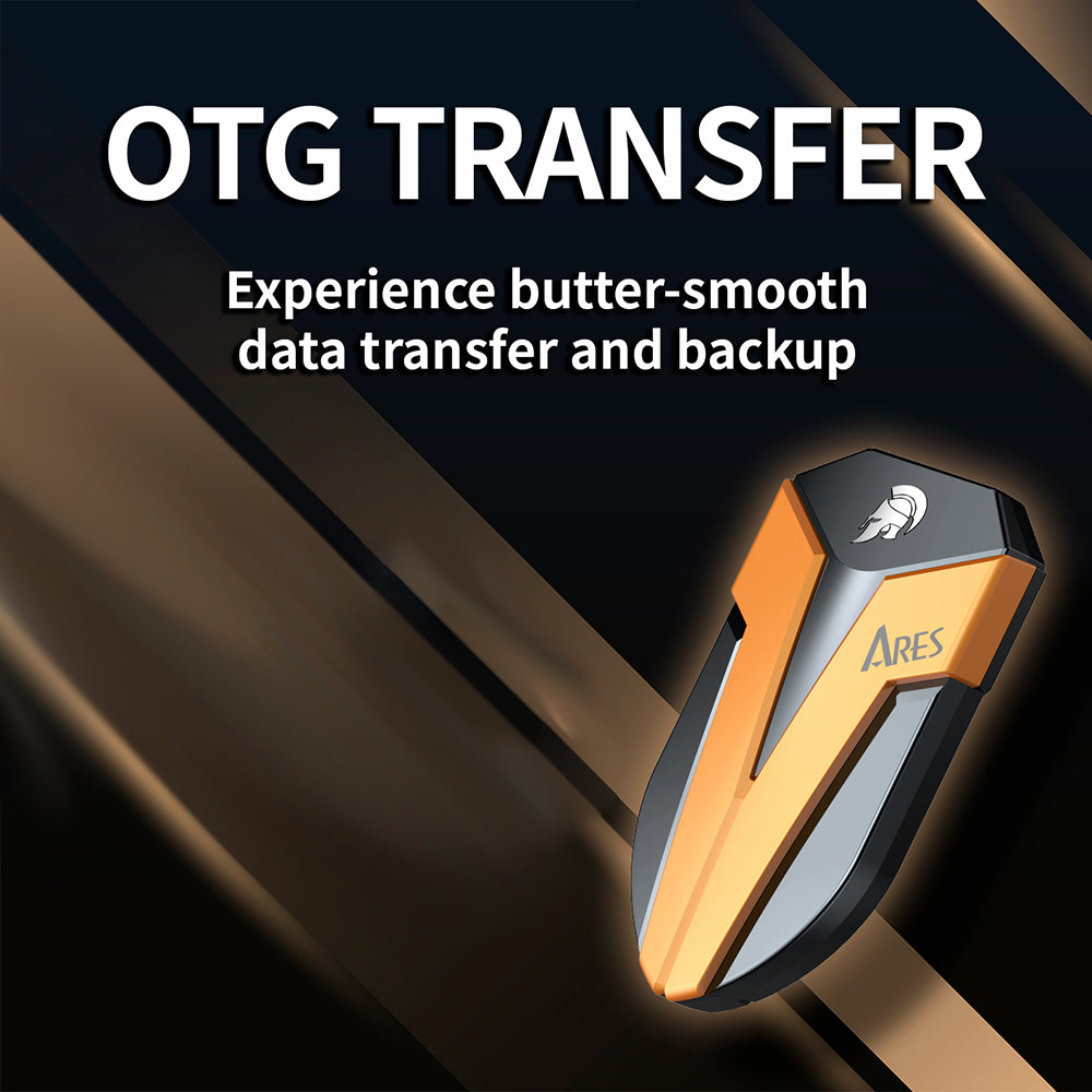 Solid State Drive (Zunanji SSD) Dato Ares Amber Shield, 2TB, Črn ARSASE-2TB
