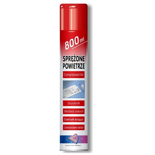 Elektronski stisnjen zračni sprej, 800 ml