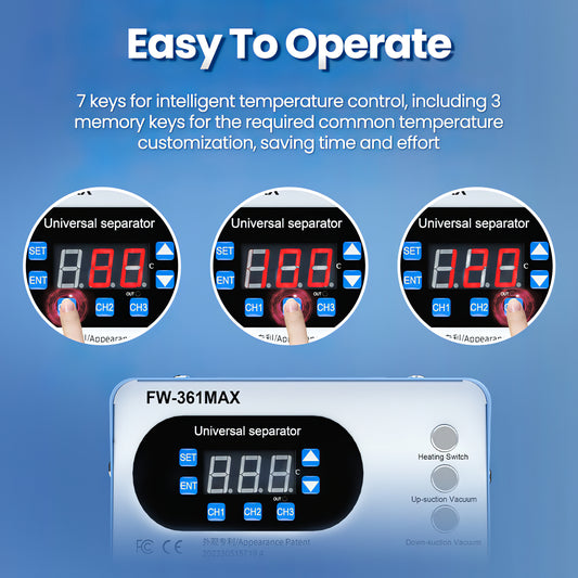 Postaja za ločevanje zaslona na dotik Forward FW-361 Max