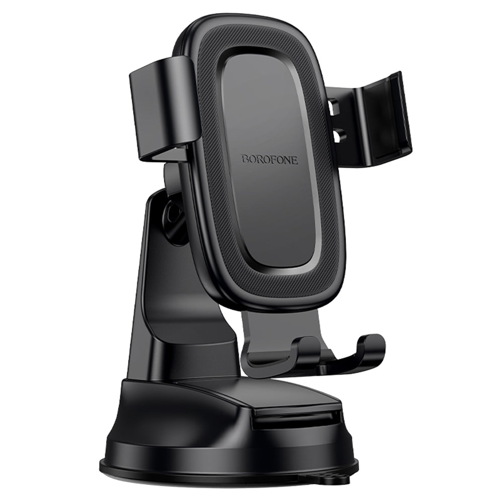 Nosilec za avto Borofone BH130 Follower Gravity, 6.1inch - 7inch, Črn