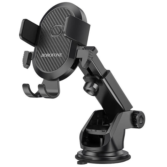 Nosilec za avto Borofone BH39, 4.5inch - 6.5inch, Črn