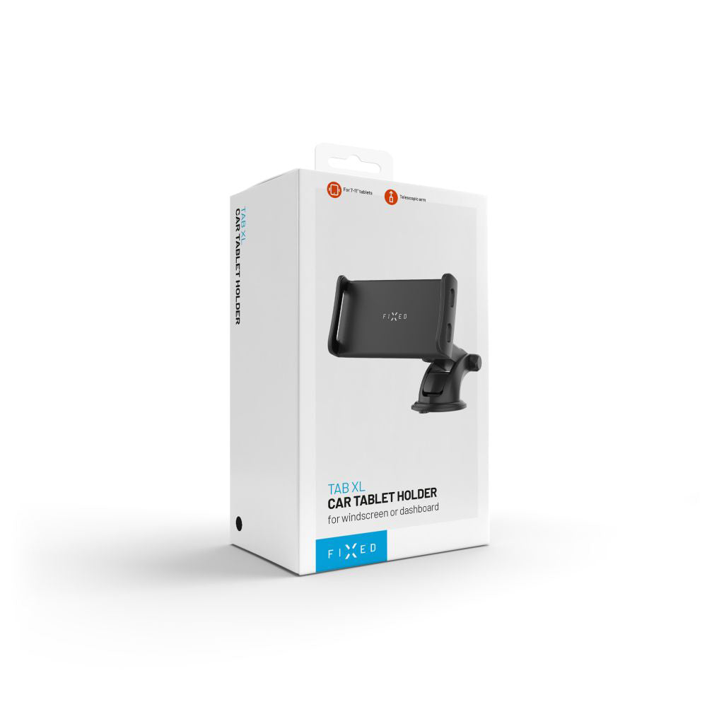 Nosilec za avto Fixed Tab XL, 7inch - 13inch, črn