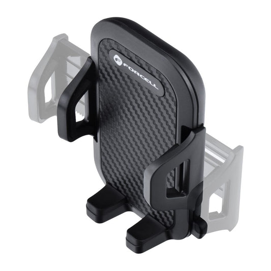 Nosilec za avtomobil Forcell Carbon Bracket A151, 62 mm - 95 mm, črn