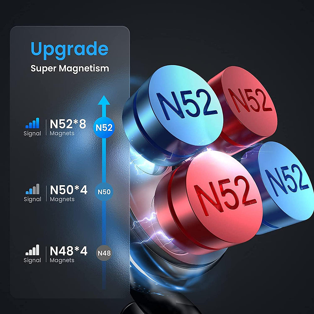 Magnetni avtomobilski nosilec Lisen, Univerzalen, Črn YL0222060002