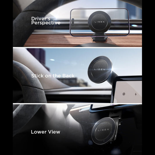 Magnetni avtomobilski nosilec Lisen, Univerzalen, Črn YL0223050002