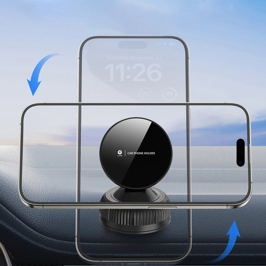 Magnetni avtomobilski nosilec Lito LT-W12, Univerzalen, Črn